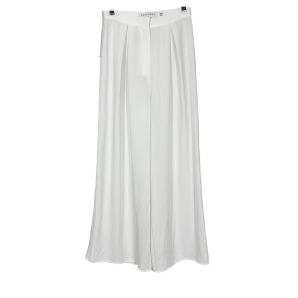 Keepsake the Label White Wide Leg Pants Sample Sale - Picture 2 of 10